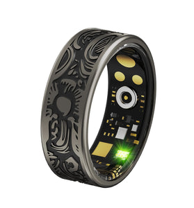 Rogbid SR09 Multifunctional Watch Partner Heart Rate SpO2 Monitor Sleep Monitoring Multi-sport Modes 5ATM Waterproof Gesture Control Smart Ring