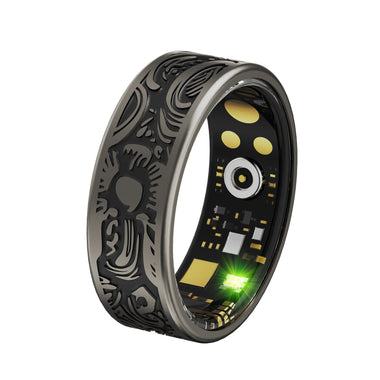 Rogbid SR09 Multifunctional Watch Partner Heart Rate SpO2 Monitor Sleep Monitoring Multi-sport Modes 5ATM Waterproof Gesture Control Smart Ring