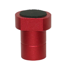 19/20mm Woodworking Bench Dogs Aluminum Alloy Red Anti-Slip Quick Release for T-Track Planing and Positioning Plug