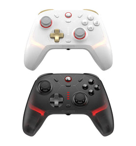 GameSir Cyclone 2 Tri-mode RGB Gamepad Hall Effect Joystick and Trigger Six-axis Game Controller Vibration Function 1KHz Polling Rate E-sports Gamepad Compatible with Switch PC IOS Android