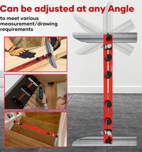 Stair Tread Template Tool Stair Treads Gauge Template Tool Stair Jig Heavy Duty Stair Tread Layout Measuring Gauge For Home