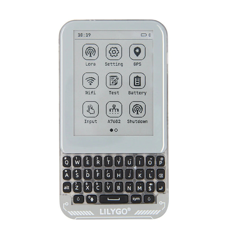 LILYGO T-Deck Pro ESP32-S3 Development Board 4G/PCM5102A/LoRa/GPS E-Paper Touchscreen QWIIC Interface IoT Communication Device