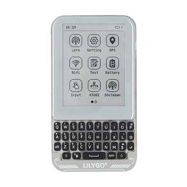LILYGO T-Deck Pro ESP32-S3 Development Board 4G/PCM5102A/LoRa/GPS E-Paper Touchscreen QWIIC Interface IoT Communication Device