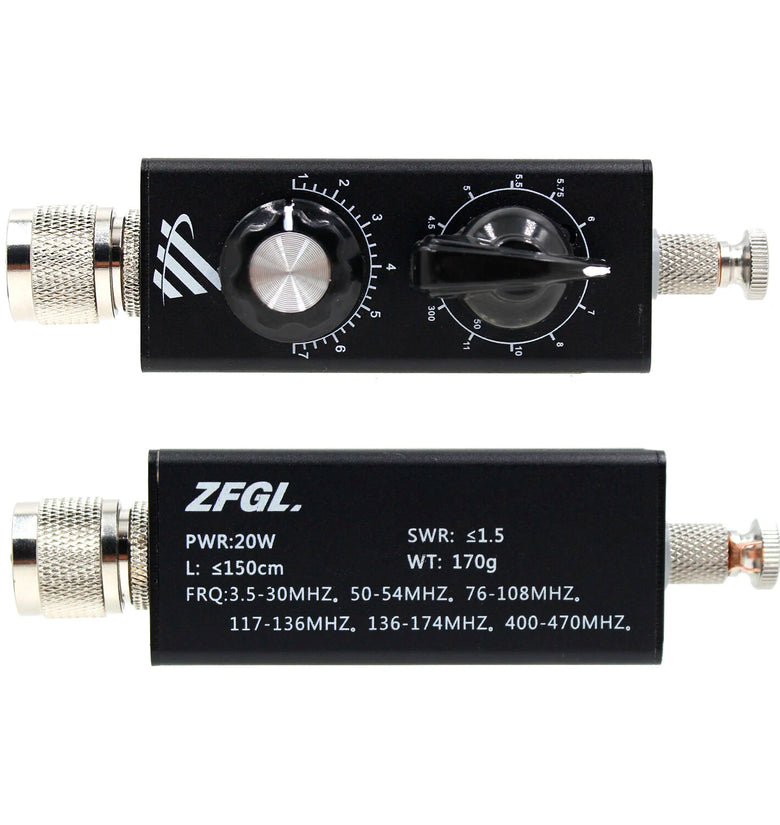 30W QRP Shortwave Antenna HF Antenna 5MHz-55MHz Full-Band Tuned Antenna for FT-817 818 703 K1 K2 USDX MCHF