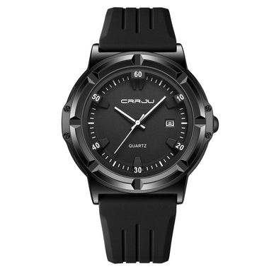 CRRJU Men's Sports Quartz Watches Waterproof Date Business Casual Wristwatch