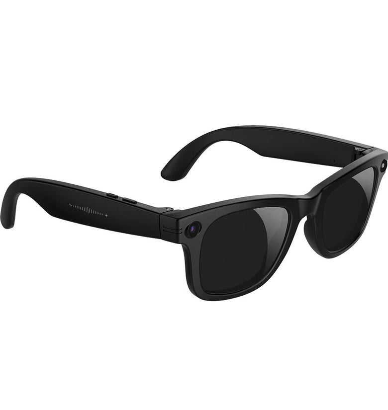 BlitzWolf BW-AG1 Pro AI Smart Glasses with HD Camera 8MP 32MP Interpolated WiFi bluetooth Call 3D Stereo Surround Sound Dual Noise Cancelling 35g IP65 Waterproof Smart Audio Glasses