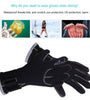 DIVE&SAIL 3mm Black Neoprene Patchwork Diving Gloves Warm Swimming Gloves For Couples Snorkeling Spearfishing Hunting Diving