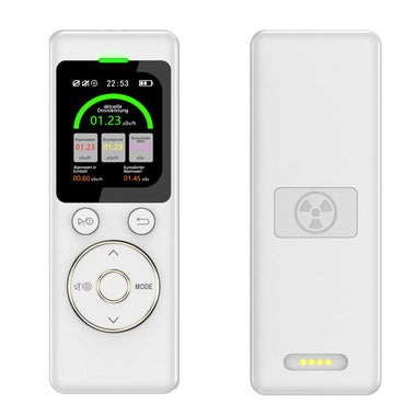 GM02 Radiation Tester 48mm Geiger Counter TFT Screen 0.08uSv/h-9999uSv/h Magnetic Charging Long Battery Life for Accurate Measurement