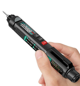 ANENG A3007/8 True RMS Digital Multimeter + Voltage Test Pen + Phase Sequences Meter 3 In 1 with LCD Backlight Flashlight NCV Auto-off Multiple Accessories