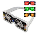 DIY Kits LED Light Emitting Glasses Making Kit Voice Activated Light-emitting Diode Flashing Light Electronic Soldering Set