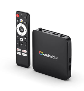 H96 MAX 2+16G Amlogic S905L3 Smart TV Box Android 14.0 Quad-Core Support 5G Dual Band WiFi bluetooth-Compatible 3D 4K Media Player with Voice Remote Control