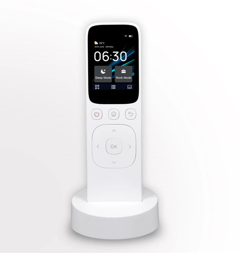 MOES Tuya WiFi Smart Central Control Panel Wireless Touch Screen Handheld IR Remote Controller for Home Appliance