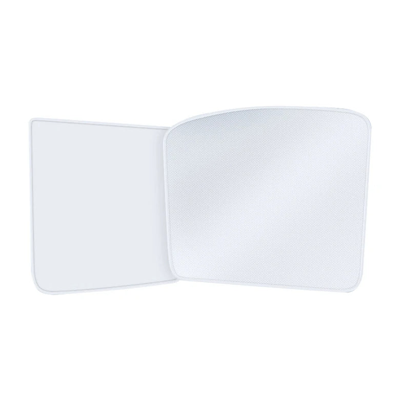 4pcs Car Top Split Sunshade Cover Heat Insulation Crystal Sunshade Cover Roof Sunshade Front Rear Sunroof Skylight for Tesla Model 3 Highland Y