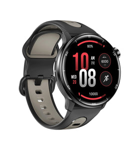SENBONO S666 1.43-inch AMOLED Display GPS Dual Frequency Five-star Positioning Compass+Altitude Barometer bluetooth Call Heart Rate Blood Pressure Blood Oxygen Monitor Sleep Monitoring Multi-sport Modes 3ATM Waterproof Smart Watch