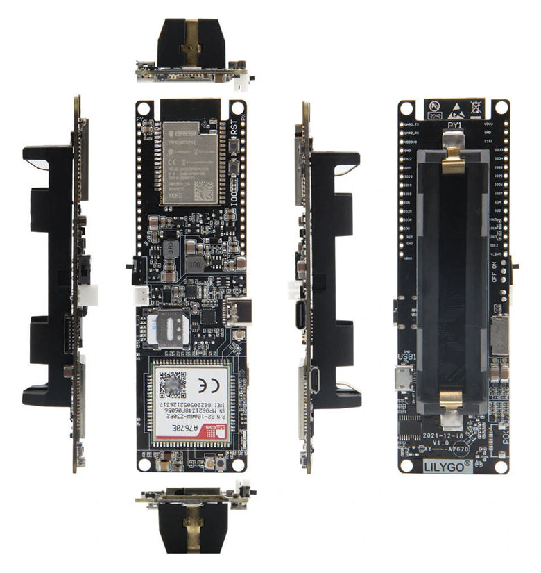 LILYGO TTGO T-SIM A7670G A7670E A7670SA R2 Wireless Module ESP32 Chip 4G LTE CAT1 MCU32 Development Board Support GSM/GPRS/EDGE