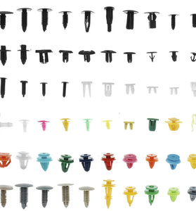 Fastener Clips Rivet Retainer Push Engine Cover 500/800/1000PCS for Car Bumper Fender Door Trim Panel