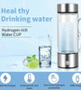 420ML Portable Electrolytic Hydrogen-rich Water Cup Hydrogen Rich Water Cup Electric Hydrogen Rich Water Generator Bottle Quality Filter Titanium Portable Antioxidant Lonizer