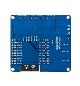 ESP32 Four Channel MOS Switch DC 5V-60V WiFi BLE Module IDE Compatible N Channel MOSFET Development Board