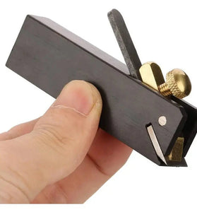 Mini Wood Planer Ebony Woodworking Hand Plane Mini DIY Cable Line Woodworking Plane Carpenter Wood Cutting Tool