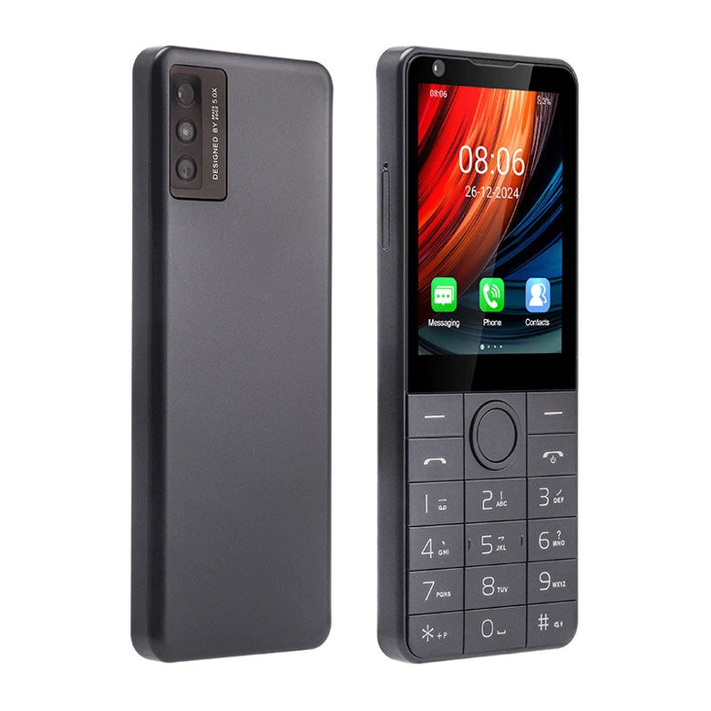 DOOV R77C Mini 2.8-inch Android 13 3GB RAM 32GB ROM Dual SIM Unlocked Mobile Phone 2MP+5MP Dual Camera GPS 4G Octa Core Small Button Phone
