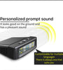 Solar Car TPMS Tire Pressure Monitoring System Automatic Safety Alarm System Tire Temperature Monitoring with 6 Sensors for Truck RV