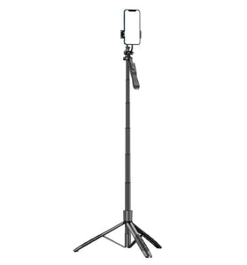 TOKQI L16 1575mm Wireless Selfie Stick Tripod Stand Foldable Monopod for Gopros Action Cameras Smartphones Selfie Live Streaming
