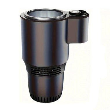 2 In 1 Car Cooling Heating Cup Smart Quick Hot Cold Cup Portable Car Cold Water Cup Holder Car Refrigerator  Beverage Holder