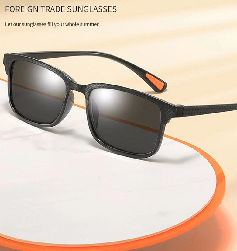 Fashion Lightweight Men's Sunglasses High-end Outdoor UV400 Sun Protection Women Sun Glasses for Travel Driving