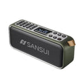 SAMSUI F36 Portable bluetooth Speaker Dual Diaphragms Deep Bass RGB Light 3600mAh Hands-free Call Support TF/AUX/USB Playback Outdoors FM Radio Speakers