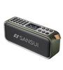 SAMSUI F36 Portable bluetooth Speaker Dual Diaphragms Deep Bass RGB Light 3600mAh Hands-free Call Support TF/AUX/USB Playback Outdoors FM Radio Speakers