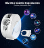 BlitzWill BW-PLT2 Smart Star Projector with Star & Colorful LED Nebula 6 Theme Film Slides bluetooth Speaker White Noise Alarm APP& Voice Control