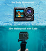 SJCAM SJ11 Active Sport Action Camera 4K Waterproof 5G WiFi Active HDR Video 2.33inch Touch Screen 1.3inch LCD Action Cam Sport Camera
