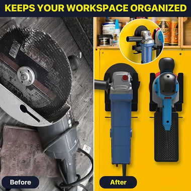 1/2 PCS Angle Grinder Holder Angle Grinder Stand Tool Wall mount Bracket for 5inch Grinder Angle Grinder Storage Rack