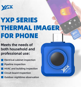160120 Thermal Camera for Android Infrared Thermal Imager Repair Thermographic Camera with High/Low Temperature Tracking