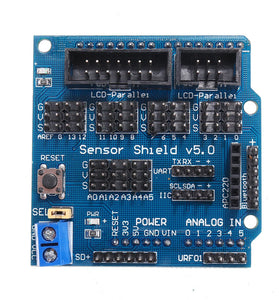 UNO R3 Sensor Shield V5 Expansion Board Geekcreit for Arduino - products that work with official Arduino boards