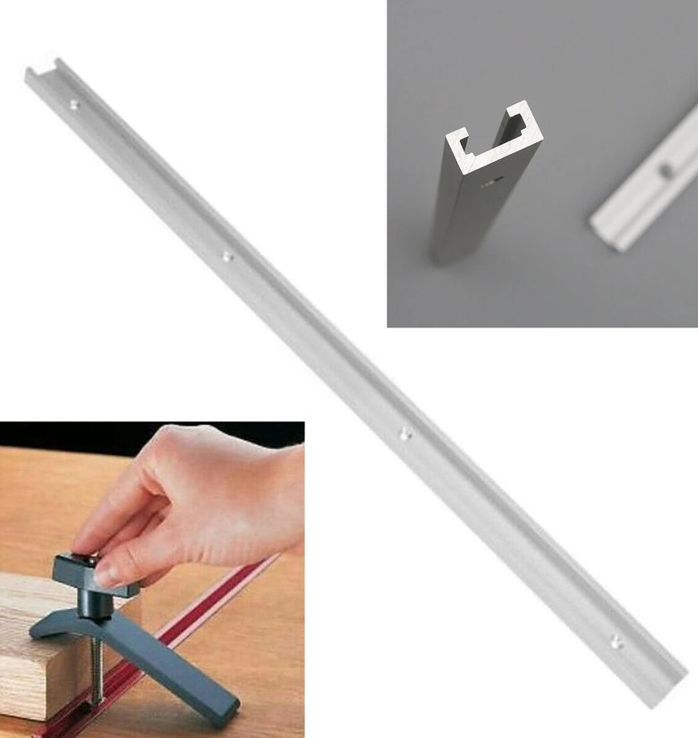 300-1220mm T-slot T-tracks Miter Track Jig Fixture Slot Tool for Router Table