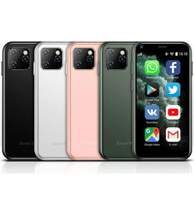 SOYES XS11 1GB+8GB/2GB+16GB Android Camera WIFI 2.5 Inch 1000mAh GPS Google Play 3G Quad Core Super Mini Smartphone