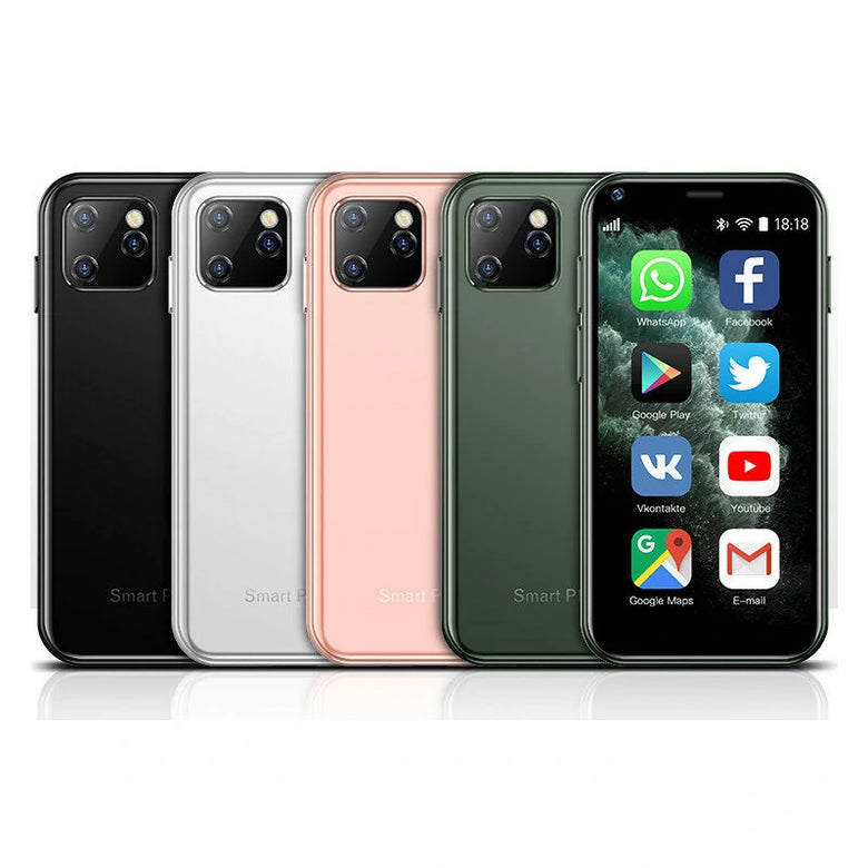 SOYES XS11 1GB+8GB/2GB+16GB Android Camera WIFI 2.5 Inch 1000mAh GPS Google Play 3G Quad Core Super Mini Smartphone