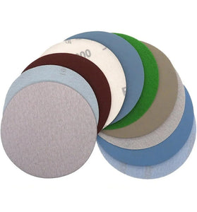 25PCS Assorted Grit Sanding Discs 5 Inch Silicon Carbide Waterproof for Wet and Dry Polishing 1000 to 5000 Grit Compatible with Random Orbital Sanders