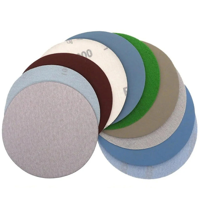 25PCS Assorted Grit Sanding Discs 5 Inch Silicon Carbide Waterproof for Wet and Dry Polishing 1000 to 5000 Grit Compatible with Random Orbital Sanders