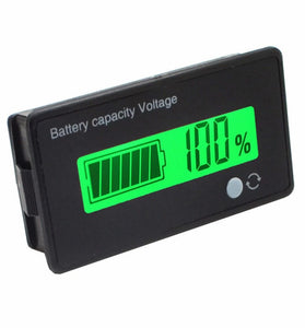 12V/24V/36V/48V 8-70V LCD Acid Lead 3.7V Lithium Battery Capacity Indicator Digital Voltmeter