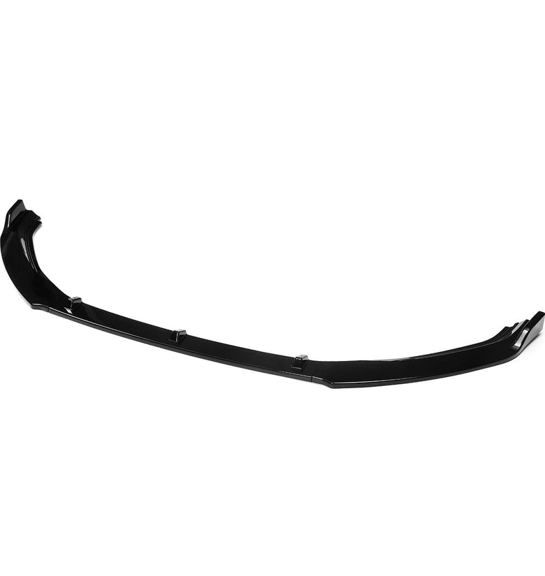 Glossy Black Front Bumper Lip Spoiler Trim 3PCS For VW Golf MK7 MK7.5 2014-2017