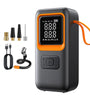 Portable Electric Tire Inflator Cordless Air Pump Built Battery with Digital Pressure Gauge for Car, Motorcycle, Bike, Balls