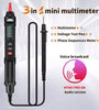 MUSTOOL MT007/MT007 Pro/MT007 Pro-EN True RMS Digital Multimeter + Voltage  Test Pen +Phase Sequences Meter  3 In 1 Color Screen Voice Broadcast