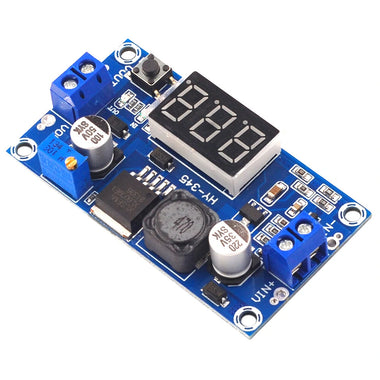 AOQDQDQD A05 DC-DC Boost Module with Digital Voltage Display LM2577 Circuit Board and 3A Output
