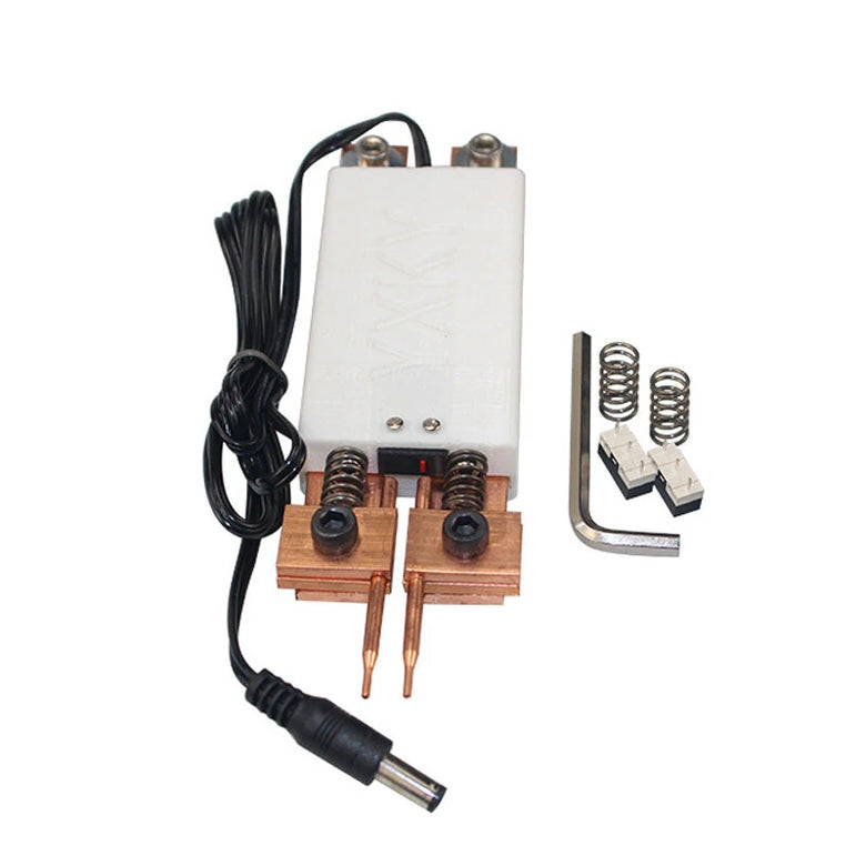 Spot Welding Pen for 18650 Battery Spot Welding Machine Thick Copper Bar Integrated Design Dual Spring Handle Built-In Limit Switch Comfortable Grip High Efficiency Durable for Long-Term Use