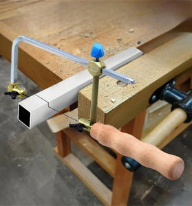 RUITOOL Coping Saw Metal Hand Saw Fast Cutting Non-slip Hacksaw with Saw Blades Replacement For Woodworking Jewelry Plastic Metal Wood Cutting Crafts Making