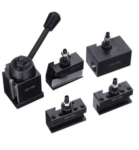 Machifit 250-000 Cuniform GIB Type Quick Change Tools Kit Tool Post 250 001-010 Tool Holder for Lathe Tools
