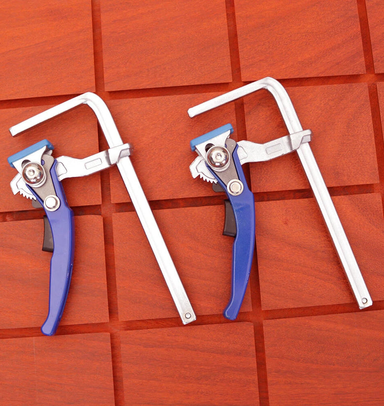 160x60mm Quick Release Ratchet Dovetail Clamp F Clamp Woodworking Clamping Tool for Joinery Work for 14-Degree by 1/2