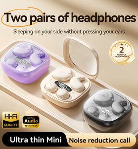 M126 TWS Earbuds Wireless bluetooth 5.4 Earphone 360 Surround Sound 76H Playback Digital Display Low Gaming Latency Touch Control In-ear Sports Headphones